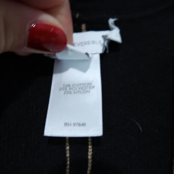 J Jill Sweater Womens Beige L Open Cardigan Knit Reversible Pockets Stretch - Picture 13 of 16